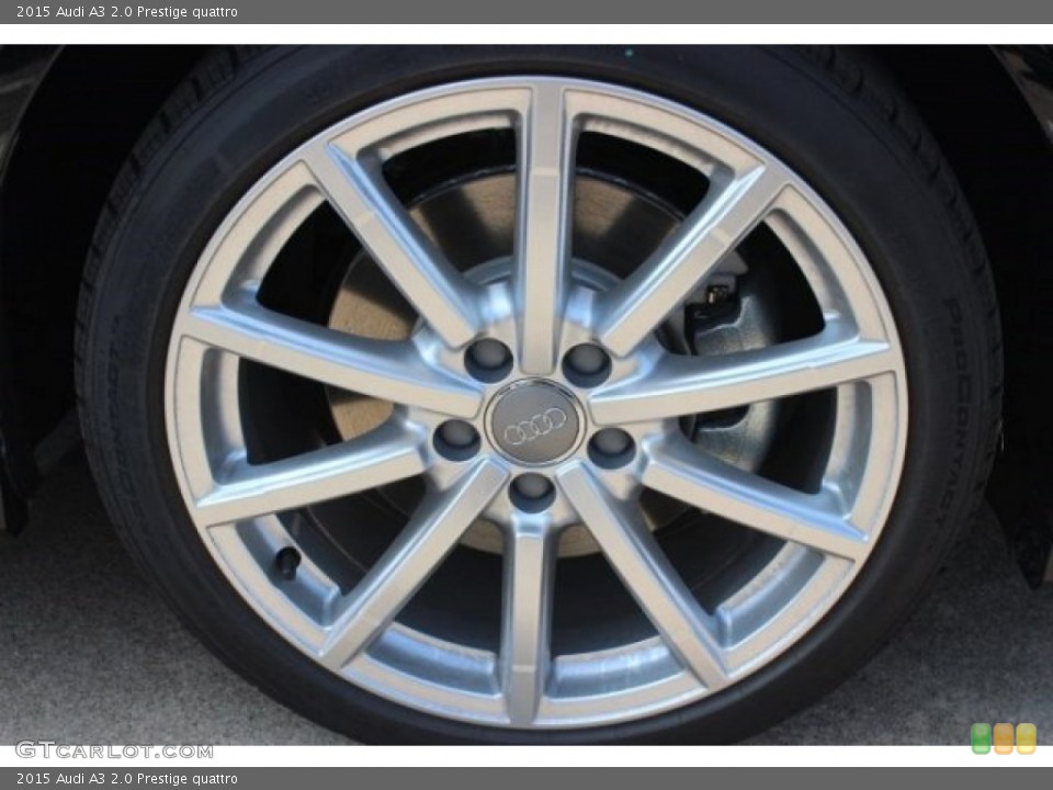 2015 Audi A3 2.0 Prestige quattro Wheel and Tire Photo #95768289