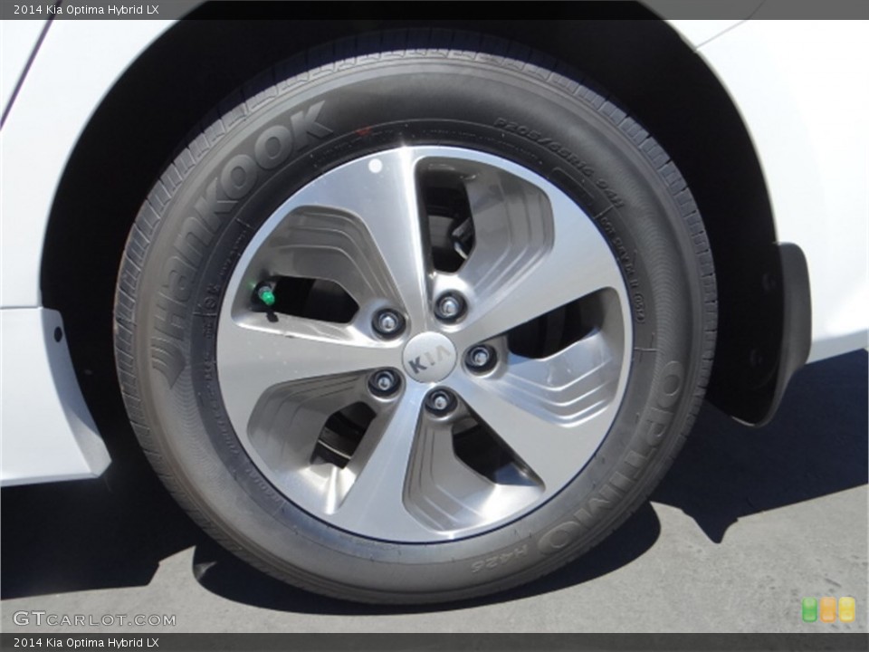 2014 Kia Optima Hybrid LX Wheel and Tire Photo #95772888