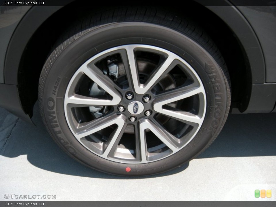 2015 Ford Explorer XLT Wheel and Tire Photo #95777091