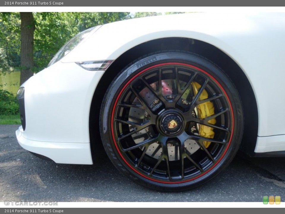 2014 Porsche 911 Turbo S Coupe Wheel and Tire Photo #95787411