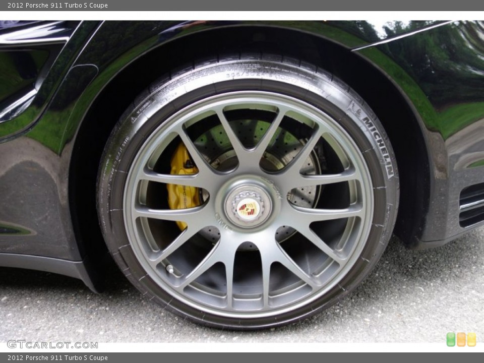2012 Porsche 911 Turbo S Coupe Wheel and Tire Photo #95788638