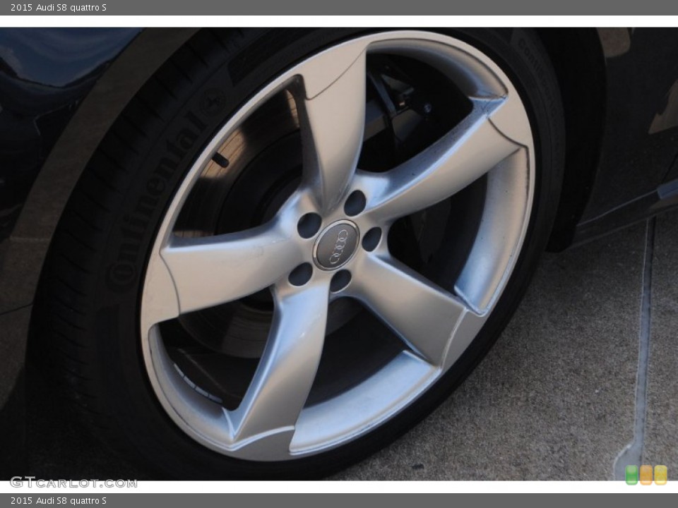 2015 Audi S8 quattro S Wheel and Tire Photo #95789778