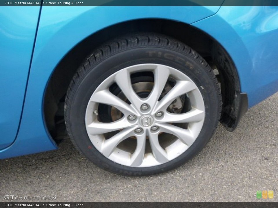 2010 Mazda MAZDA3 s Grand Touring 4 Door Wheel and Tire Photo #95812896