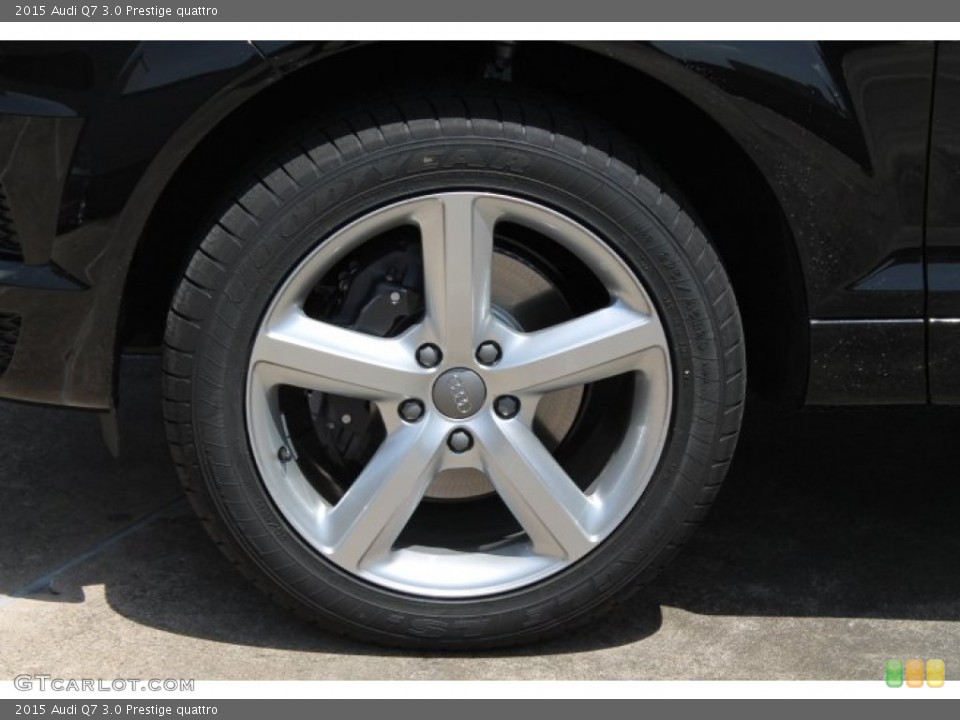 2015 Audi Q7 3.0 Prestige quattro Wheel and Tire Photo #95821950