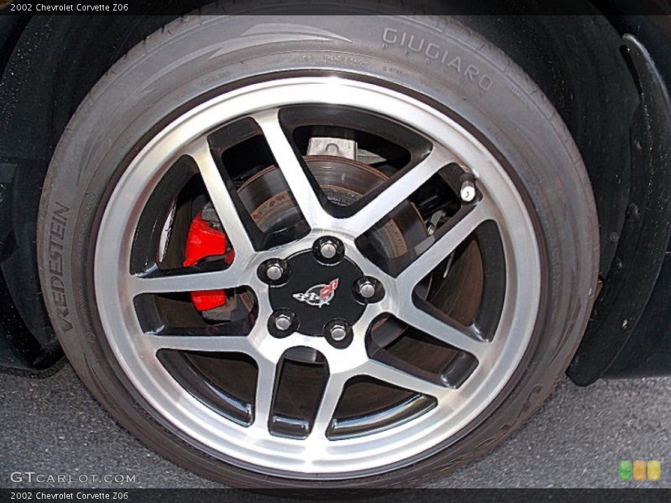 2002 Chevrolet Corvette Z06 Wheel and Tire Photo #95826738