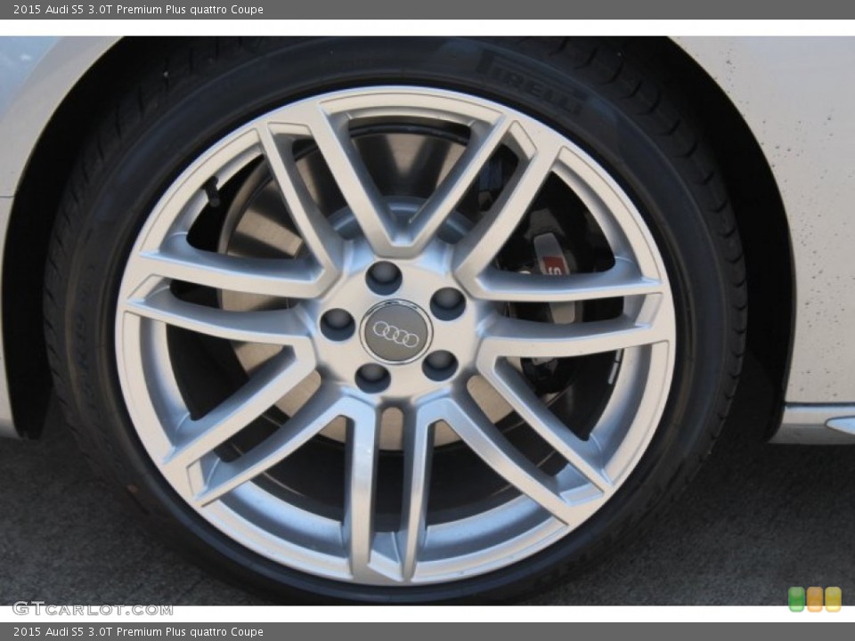 2015 Audi S5 3.0T Premium Plus quattro Coupe Wheel and Tire Photo #95829117