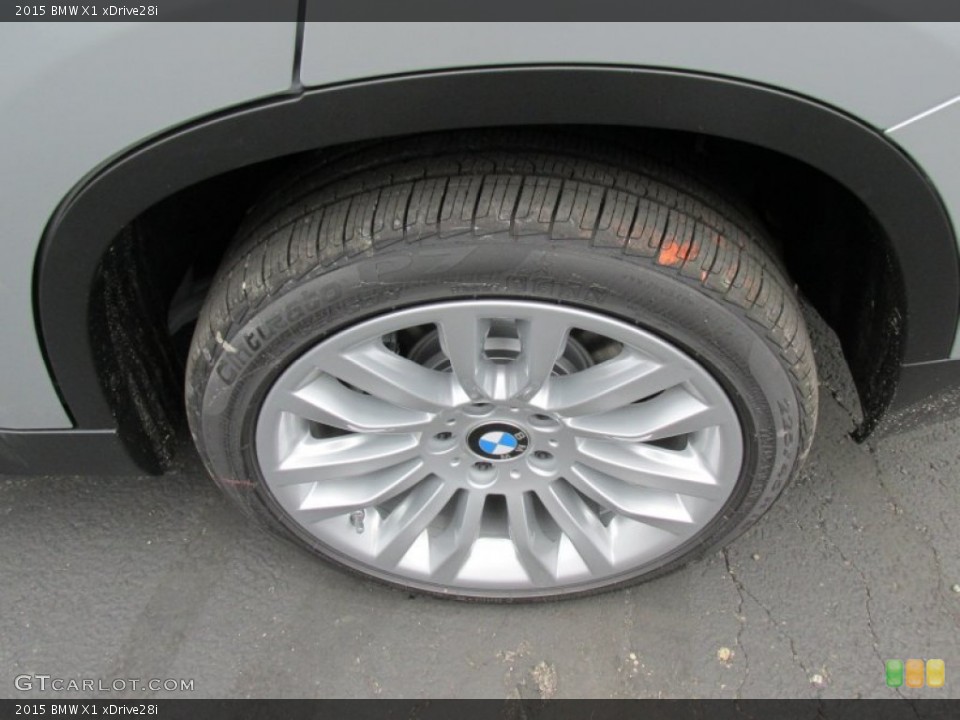 2015 BMW X1 xDrive28i Wheel and Tire Photo #95838232