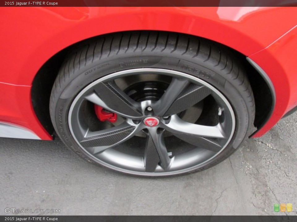 2015 Jaguar F-TYPE R Coupe Wheel and Tire Photo #95839609