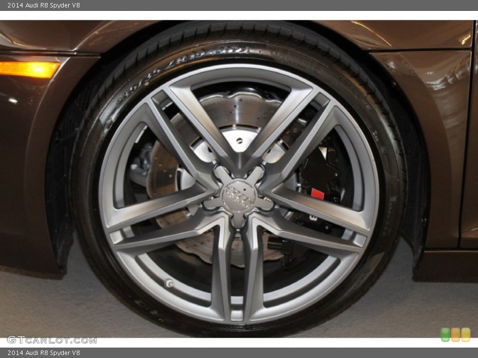 2014 Audi R8 Spyder V8 Wheel and Tire Photo #95840146