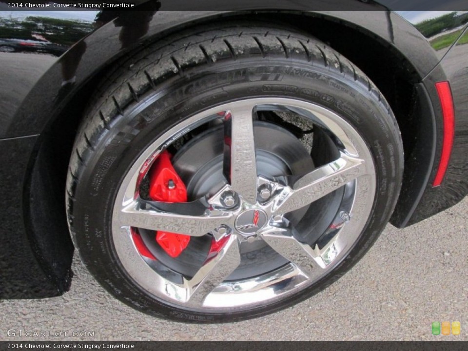 2014 Chevrolet Corvette Stingray Convertible Wheel and Tire Photo #95846116