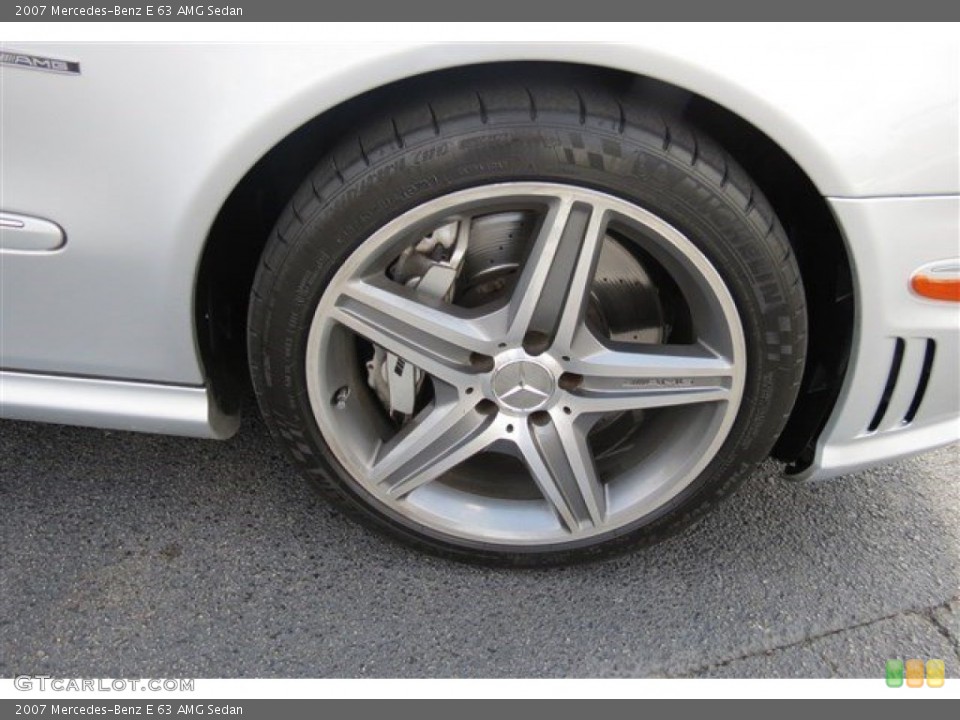 2007 Mercedes-Benz E 63 AMG Sedan Wheel and Tire Photo #95852917