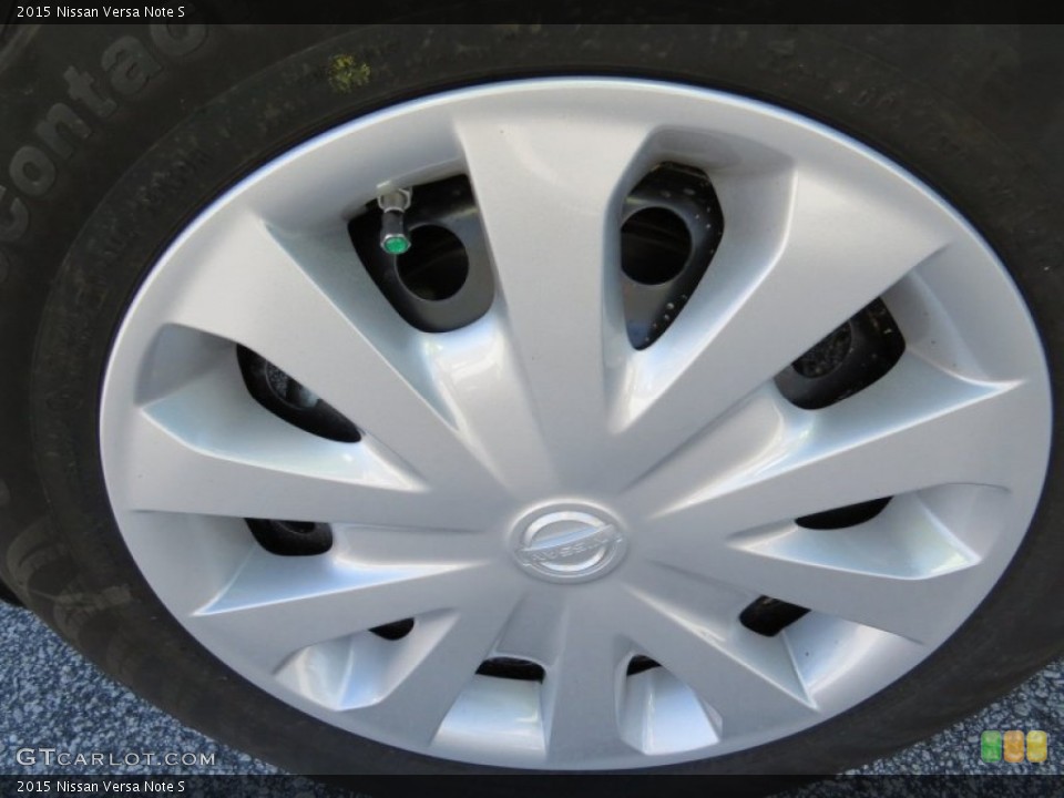 2015 Nissan Versa Note S Wheel and Tire Photo #95861731