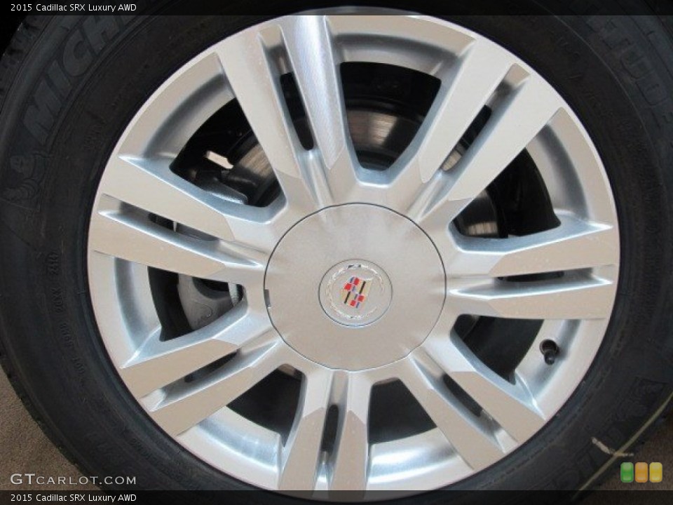 2015 Cadillac SRX Luxury AWD Wheel and Tire Photo #95877235