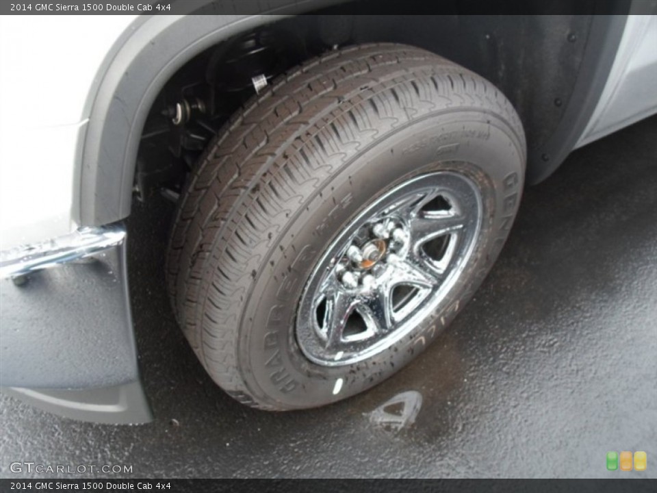 2014 GMC Sierra 1500 Double Cab 4x4 Wheel and Tire Photo #95879284
