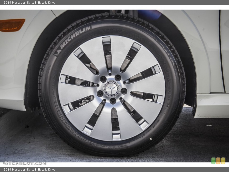 2014 Mercedes-Benz B Electric Drive Wheel and Tire Photo #95883124