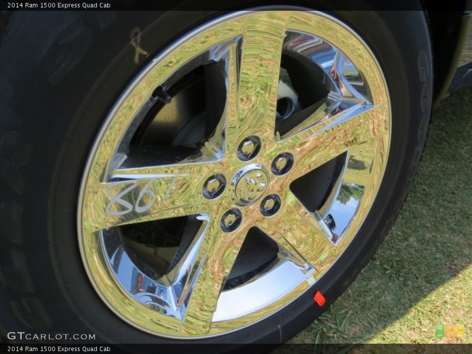 2014 Ram 1500 Express Quad Cab Wheel and Tire Photo #95888248