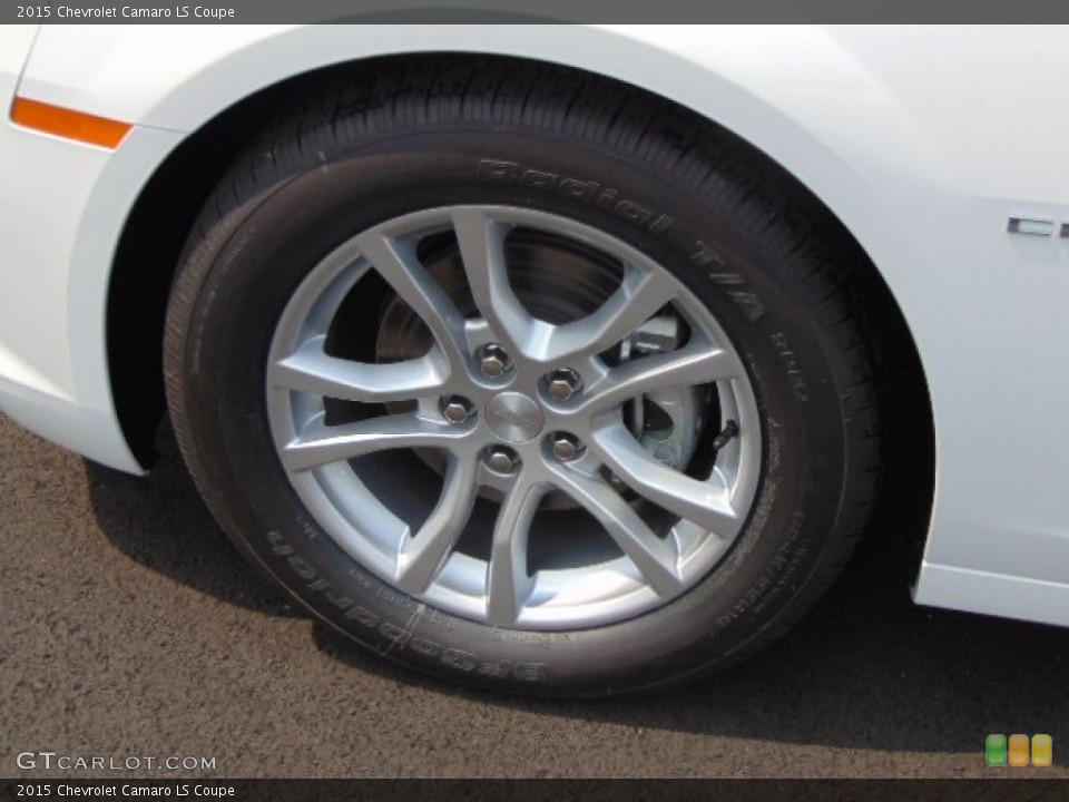 2015 Chevrolet Camaro LS Coupe Wheel and Tire Photo #95895919