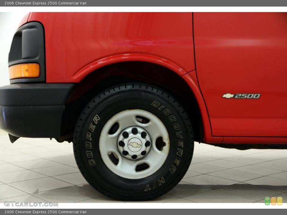 2006 Chevrolet Express 2500 Commercial Van Wheel and Tire Photo #95902849