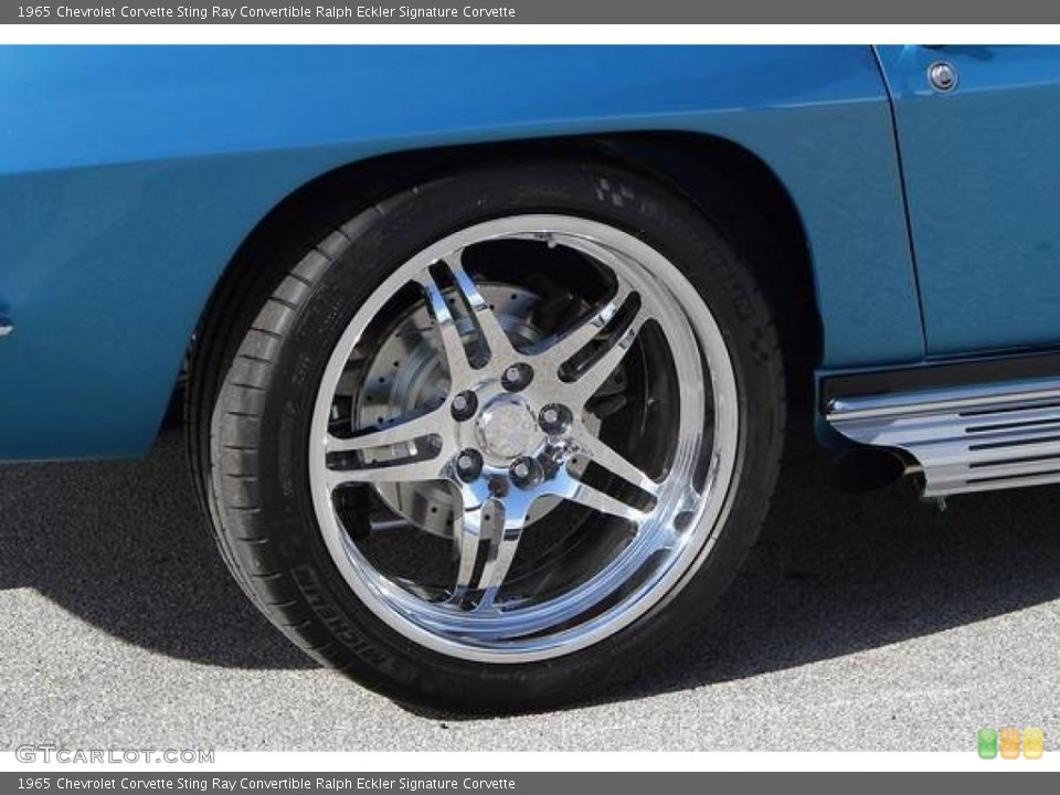 1965 Chevrolet Corvette Sting Ray Convertible Ralph Eckler Signature Corvette Wheel and Tire Photo #95907169