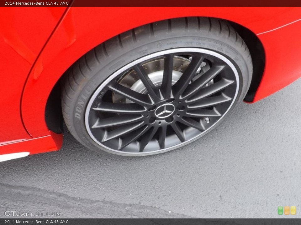 2014 Mercedes-Benz CLA 45 AMG Wheel and Tire Photo #95913568