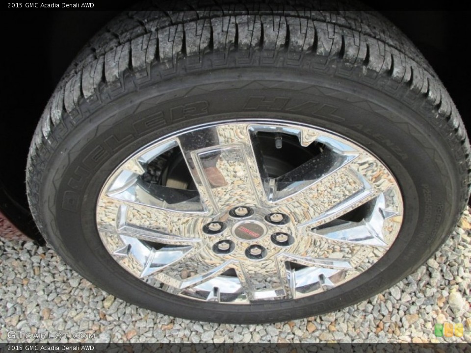 2015 GMC Acadia Denali AWD Wheel and Tire Photo #95915161