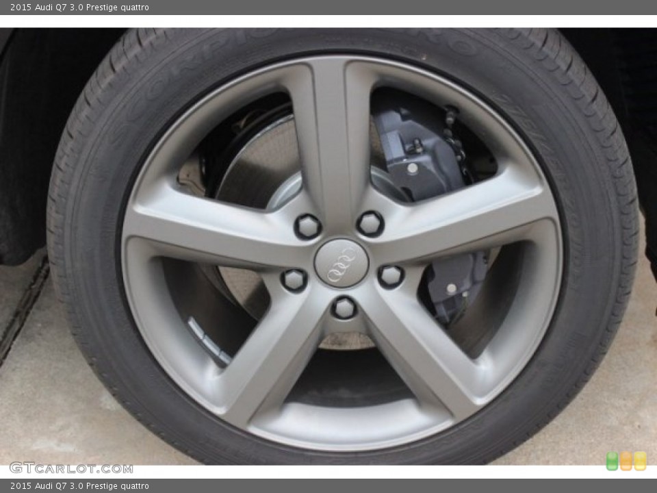 2015 Audi Q7 3.0 Prestige quattro Wheel and Tire Photo #95924353