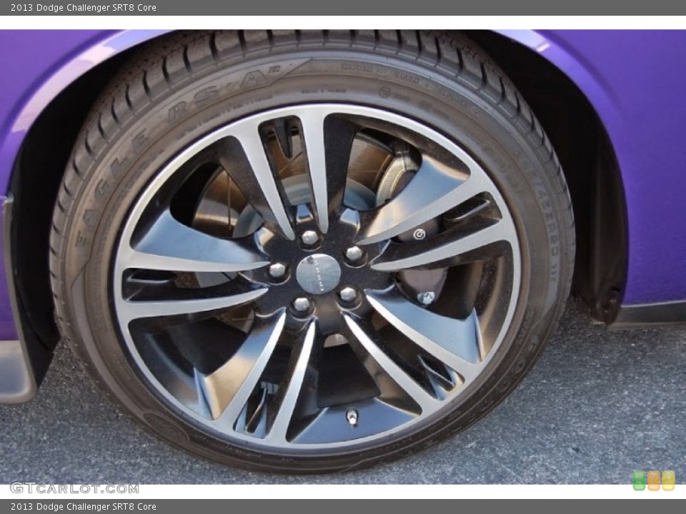 2013 Dodge Challenger SRT8 Core Wheel and Tire Photo #95949035