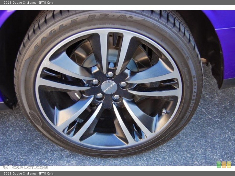 2013 Dodge Challenger SRT8 Core Wheel and Tire Photo #95949059