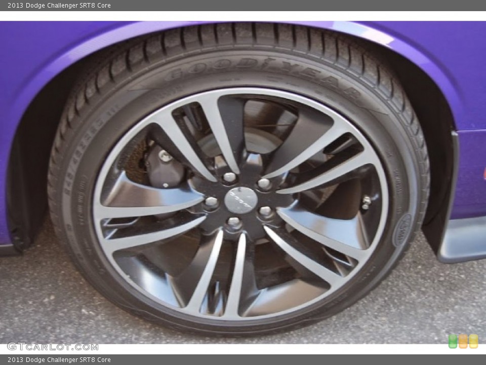 2013 Dodge Challenger SRT8 Core Wheel and Tire Photo #95949113