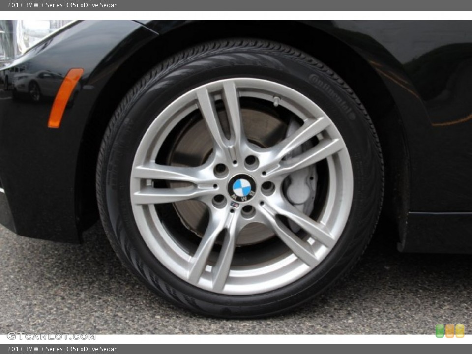 2013 BMW 3 Series 335i xDrive Sedan Wheel and Tire Photo #95951204