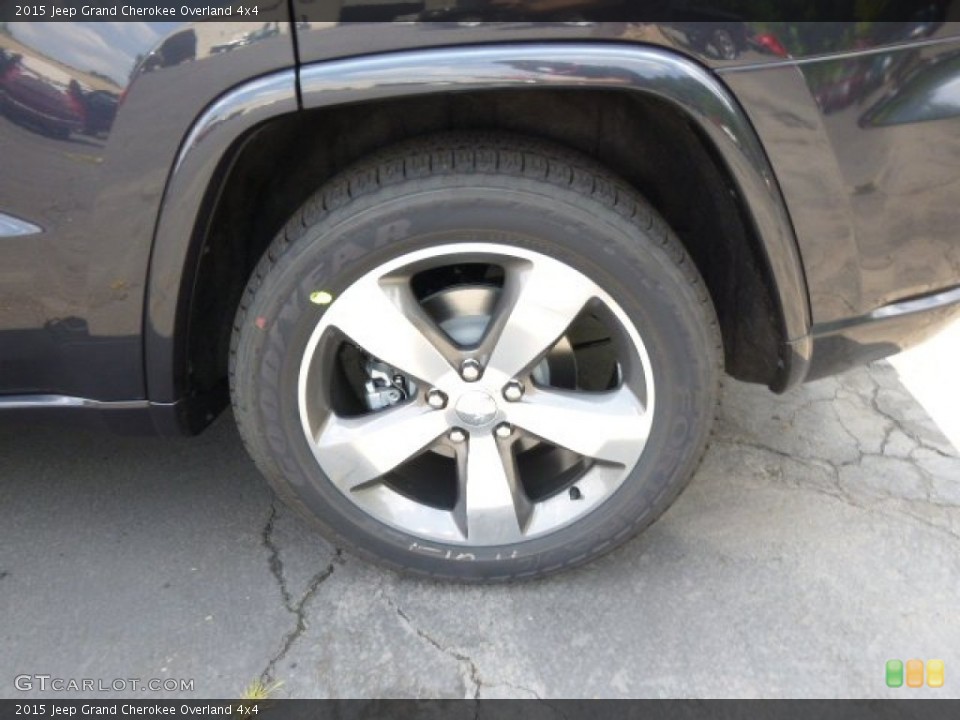 2015 Jeep Grand Cherokee Overland 4x4 Wheel and Tire Photo #95967740