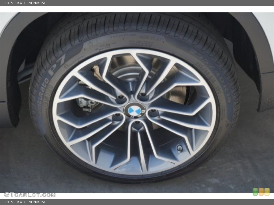 2015 BMW X1 xDrive35i Wheel and Tire Photo #96002355