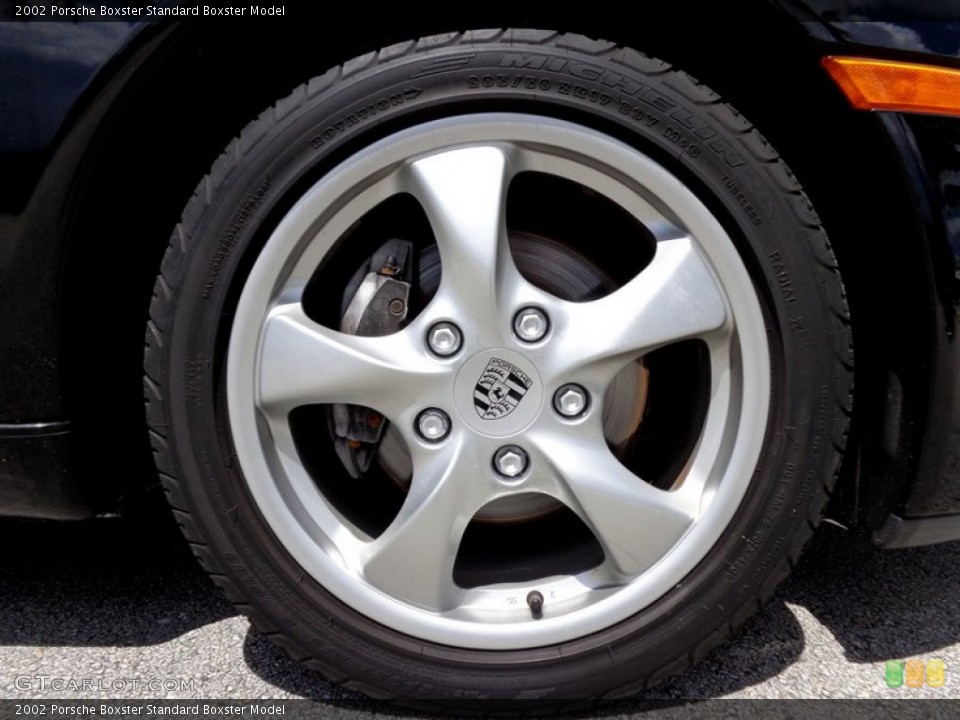 2002 Porsche Boxster  Wheel and Tire Photo #96007125