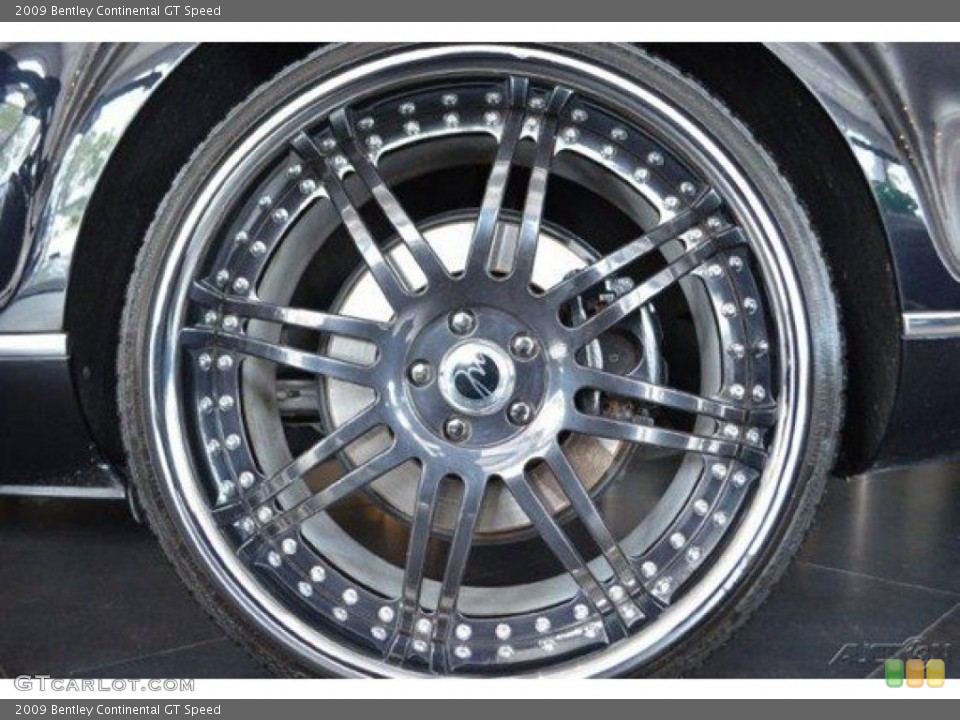 2009 Bentley Continental GT Custom Wheel and Tire Photo #96016623