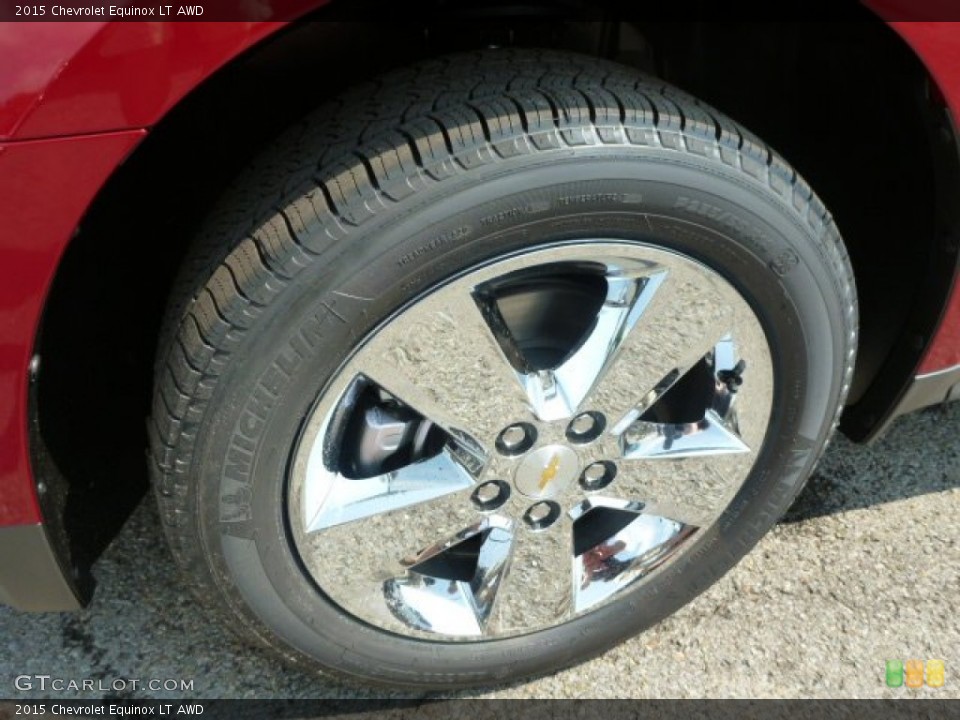 2015 Chevrolet Equinox LT AWD Wheel and Tire Photo #96023760