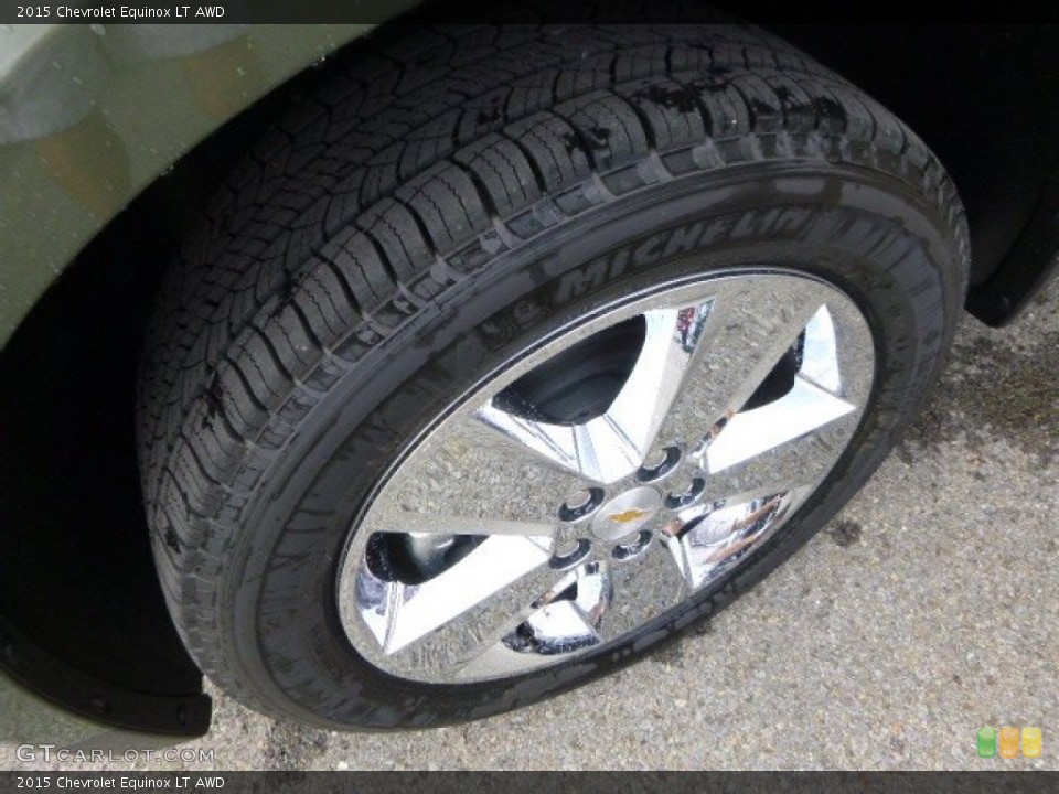 2015 Chevrolet Equinox LT AWD Wheel and Tire Photo #96025560
