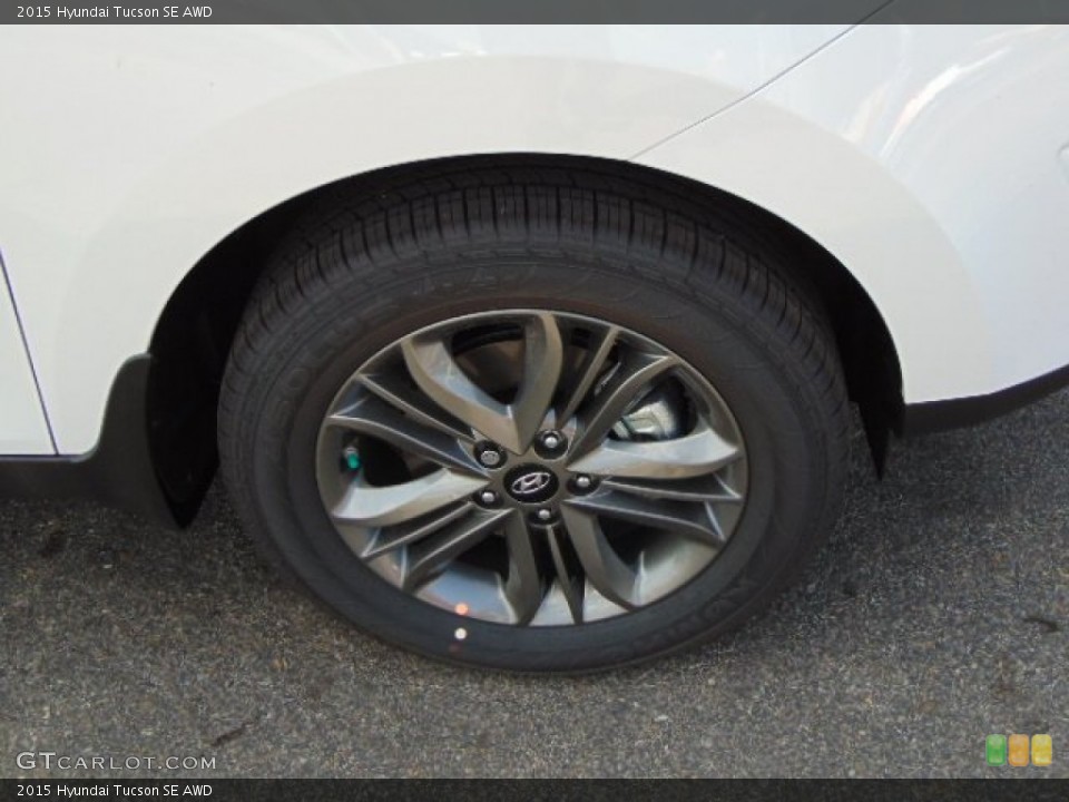 2015 Hyundai Tucson SE AWD Wheel and Tire Photo #96032994