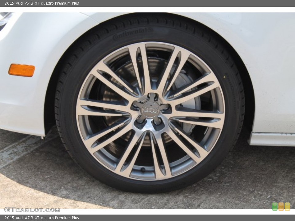 2015 Audi A7 3.0T quattro Premium Plus Wheel and Tire Photo #96041061