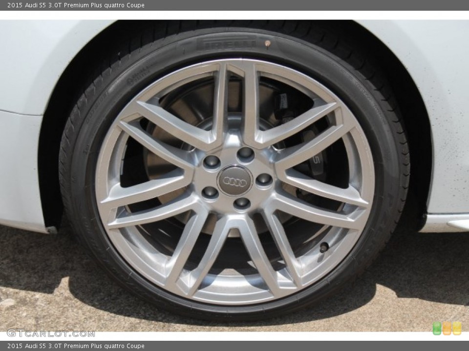 2015 Audi S5 3.0T Premium Plus quattro Coupe Wheel and Tire Photo #96045699