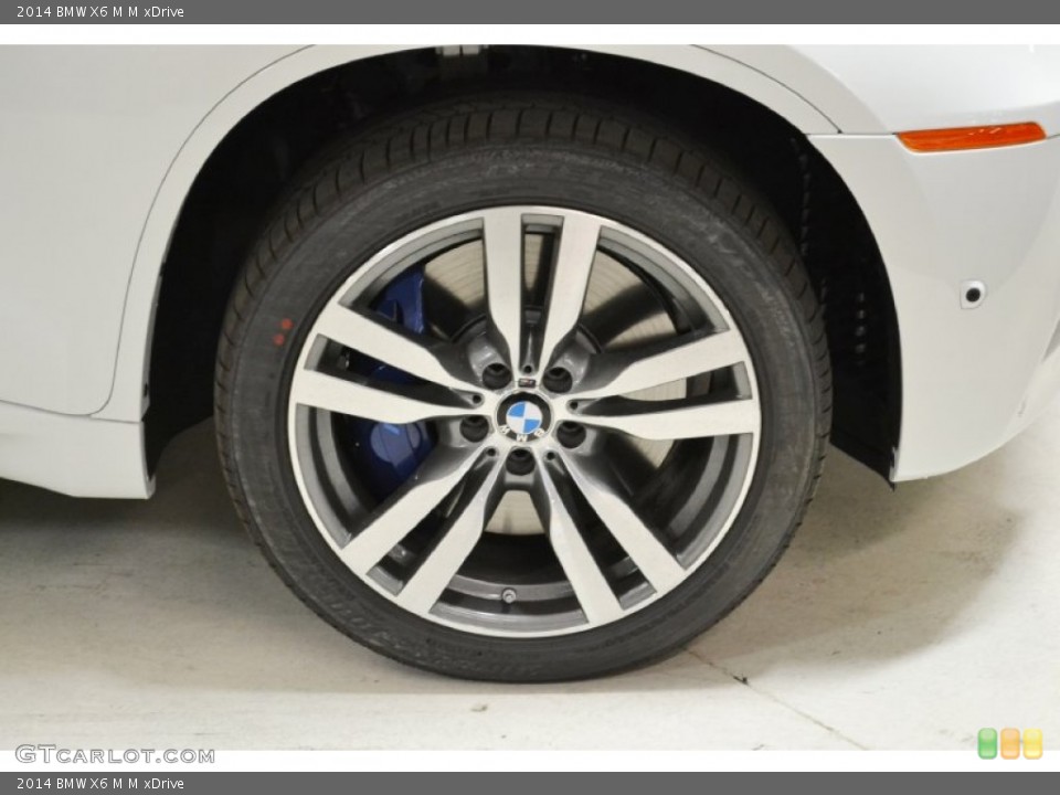2014 BMW X6 M M xDrive Wheel and Tire Photo #96062475