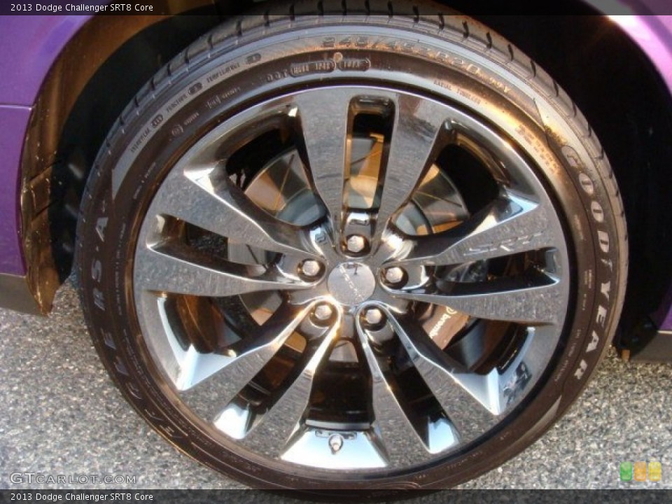 2013 Dodge Challenger SRT8 Core Wheel and Tire Photo #96070488