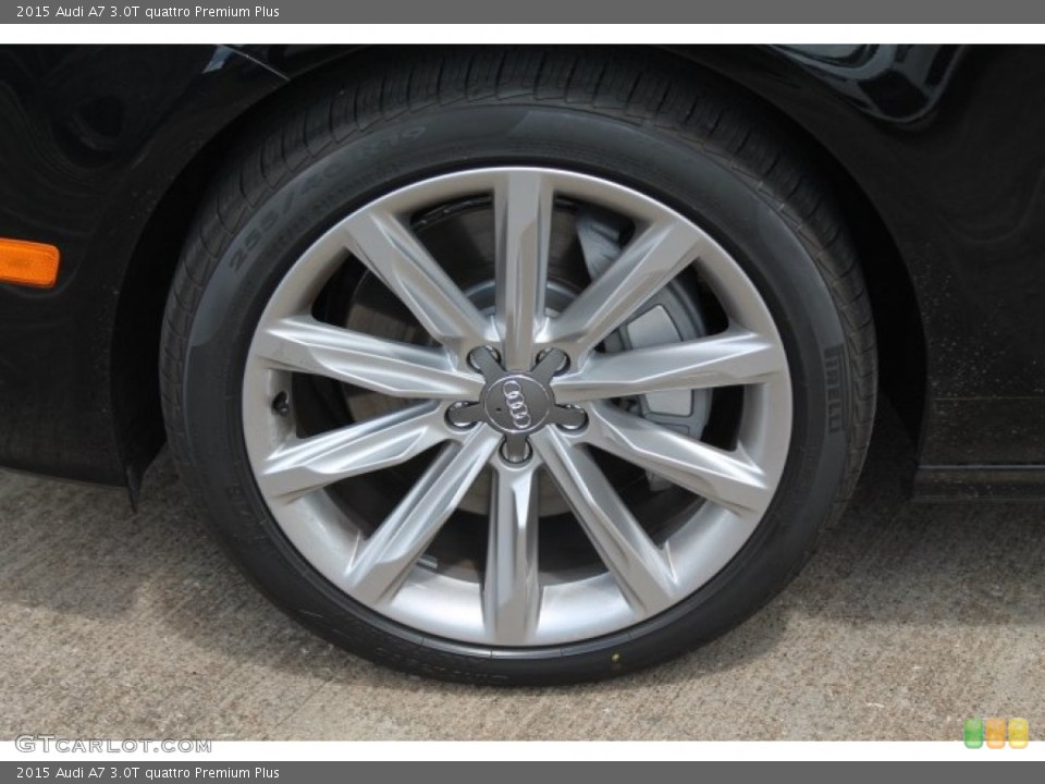 2015 Audi A7 3.0T quattro Premium Plus Wheel and Tire Photo #96081918