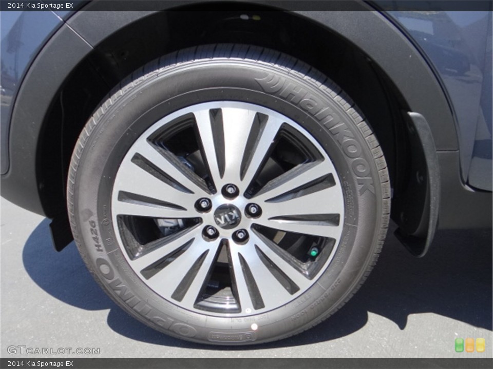 2014 Kia Sportage EX Wheel and Tire Photo #96082290