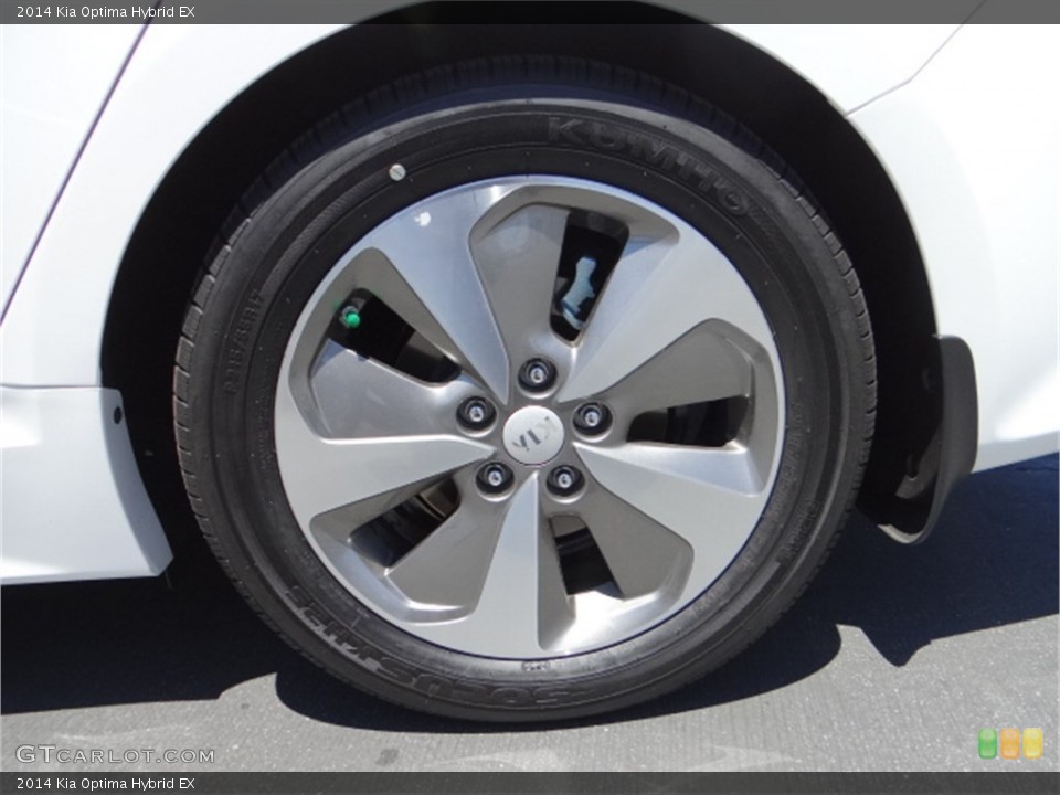 2014 Kia Optima Hybrid EX Wheel and Tire Photo #96083361