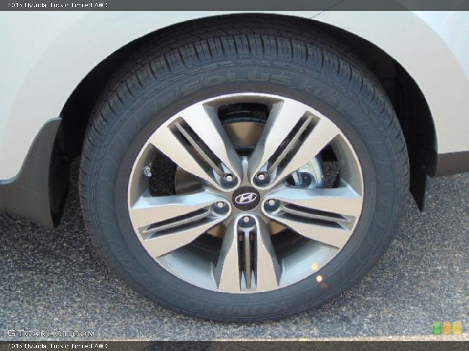 2015 Hyundai Tucson Limited AWD Wheel and Tire Photo #96133022