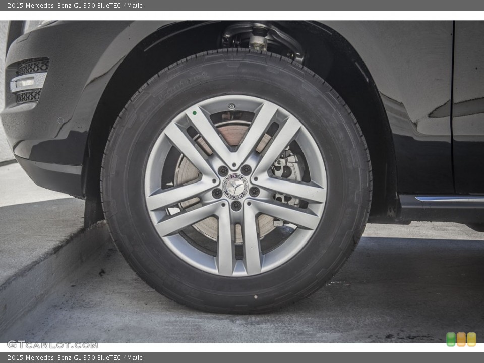 2015 Mercedes-Benz GL 350 BlueTEC 4Matic Wheel and Tire Photo #96136088