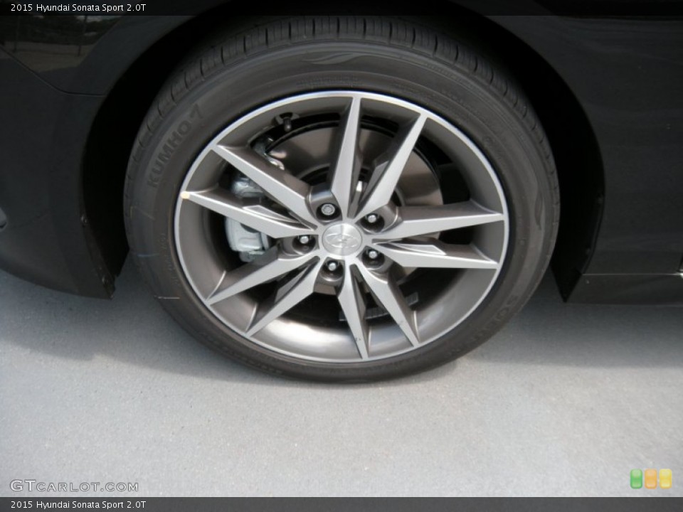 2015 Hyundai Sonata Sport 2.0T Wheel and Tire Photo #96168263