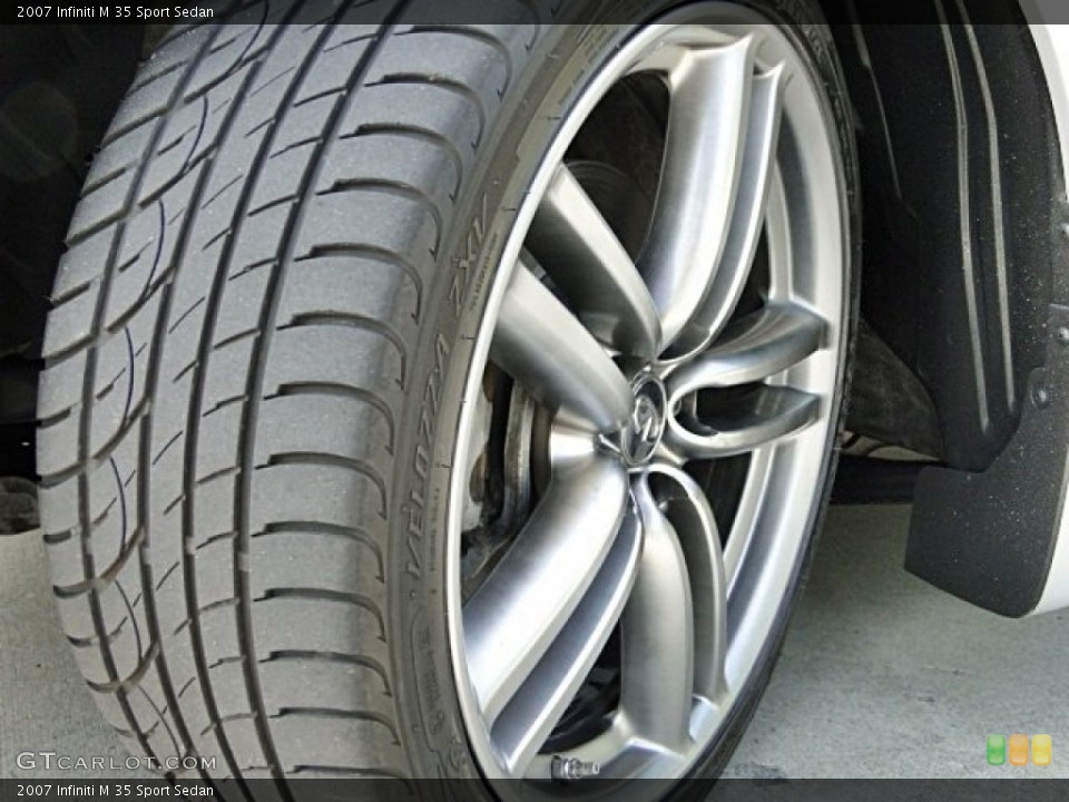 2007 Infiniti M 35 Sport Sedan Wheel and Tire Photo #96170435