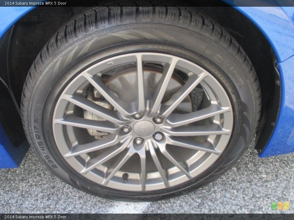 2014 Subaru Impreza WRX 5 Door Wheel and Tire Photo #96181226