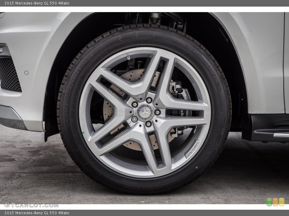 2015 Mercedes-Benz GL 550 4Matic Wheel and Tire Photo #96220551